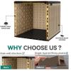 imageYITAHOME 90 Gallon Large Deck Box DoubleWall Resin Outdoor Storage Boxes Deck Storage for Patio Furniture Cushions Pool Float Garden Tools Lockable ampamp Waterproof BlackBlackBrown