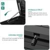 imageYITAHOME 90 Gallon Large Deck Box DoubleWall Resin Outdoor Storage Boxes Deck Storage for Patio Furniture Cushions Pool Float Garden Tools Lockable ampamp Waterproof BlackDark Gray
