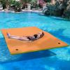 imageYITAHOME 912 Lily Pad Floating Mat for Lake and Pool Portable Outdoor Water Floating Mat 3Layer XPE Floating Island for Boat Beach Ocean OrangeOrangeGreenOrange