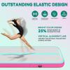 imageYITAHOME Air Gymnastics Mat 10ft13ft16ft20ft Tumble Track Mat 48 Inches Thick Inflatable Tumbling Mat with Electric Pump ampamp Carry Bag for Home UseTumbleGymTrainingCheerleadingParkWaterBlack  Mint Green
