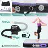 imageYITAHOME Air Gymnastics Mat 10ft13ft16ft20ft Tumble Track Mat 48 Inches Thick Inflatable Tumbling Mat with Electric Pump ampamp Carry Bag for Home UseTumbleGymTrainingCheerleadingParkWaterBlack  Purple