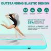 imageYITAHOME Air Gymnastics Mat 10ft13ft16ft20ft Tumble Track Mat 48 Inches Thick Inflatable Tumbling Mat with Electric Pump ampamp Carry Bag for Home UseTumbleGymTrainingCheerleadingParkWaterMint Green