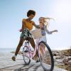 imageYITAHOME Beach Cruiser Bike for Women 24 ampamp 26 inch Commute Bike for Adults 1 ampamp 7 Speed Womens Bicycle with Basket Adjustable Seat Multiple Colorpink