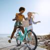 imageYITAHOME Beach Cruiser Bike for Women 24 ampamp 26 inch Commute Bike for Adults 1 ampamp 7 Speed Womens Bicycle with Basket Adjustable Seat Multiple Colorgreen