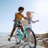 imageYITAHOME Beach Cruiser Bike for Women 24 ampamp 26 inch Commute Bike for Adults 1 ampamp 7 Speed Womens Bicycle with Basket Adjustable Seat Multiple Colorgreen