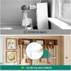 imageYITAHOME Entryway Bench with Coat Rack 5in1 Hall Tree with Shoes Storage Industrial Freestanding Coat Rack Shoe Bench with Storage Shelves 10 Hooks for Hallway Living Room WalnutWhite