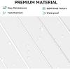 imageYITAHOME HDPE Garden Bench All Weather Outdoor Bench wMax Bearing 661LBS 23 Persons Patio Bench FadeRot Resistance for Park Porch Patio ampamp Backyard BlueWhite