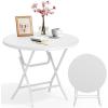 imageYITAHOME HeavyDuty 6ft Folding Table with Handle Portable Rectangle Folding Table for Easy Storage Ideal for Outdoors Camping Picnics Parties ampamp Indoor Events WhiteWhite