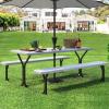 imageYITAHOME HeavyDuty 6ft Folding Table with Handle Portable Rectangle Folding Table for Easy Storage Ideal for Outdoors Camping Picnics Parties ampamp Indoor Events WhiteWhite