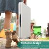 imageYITAHOME HeavyDuty 6ft Folding Table with Handle Portable Rectangle Folding Table for Easy Storage Ideal for Outdoors Camping Picnics Parties ampamp Indoor Events WhiteWhite