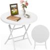 imageYITAHOME HeavyDuty 6ft Folding Table with Handle Portable Rectangle Folding Table for Easy Storage Ideal for Outdoors Camping Picnics Parties ampamp Indoor Events WhiteWhite