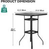 imageYITAHOME Ice Table 4FT Folding Ice Cooler Table with Drain and Detachable Skirt Portable Ice Tables for Parties BBQ Camping Picnic WhiteBlack