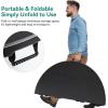imageYITAHOME Ice Table 4FT Folding Ice Cooler Table with Drain and Detachable Skirt Portable Ice Tables for Parties BBQ Camping Picnic WhiteBlack