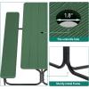 imageYITAHOME Ice Table 4FT Folding Ice Cooler Table with Drain and Detachable Skirt Portable Ice Tables for Parties BBQ Camping Picnic WhiteGreen