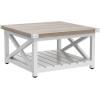 imageYITAHOME Lift Top Coffee Table with Wheels Farmhouse Square Coffee Tables for Living Room 2 Tier Small Coffee Table with Storage Compartment Rustic Wood Cocktail Table Dining Table Grey WashGrey Wash
