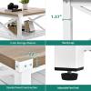 imageYITAHOME Lift Top Coffee Table with Wheels Farmhouse Square Coffee Tables for Living Room 2 Tier Small Coffee Table with Storage Compartment Rustic Wood Cocktail Table Dining Table Grey WashGrey Wash