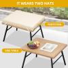 imageYITAHOME Outdoor Narrow Egg Chair Wicker Patio Rattan Basket Chair with 370lbs Capacity Indoor Egg Chairs with Stand ampamp Cushion Cocoon Chair for Bedroom Patio Balcony  BeigeBeige
