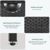 imageYITAHOME Outdoor Storage Cabinet Patio Deck Bench Storage Table Wicker Storage Console Bench for Outdoor Cushions Pool Tool and Garden Potting BrownBlack