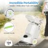 imageYITAHOME Portable Camping Sink 45 L Handwashing Station with Adjustable Wash Basin Soap Dispenser Metal Handle Large Wheels for Outdoor Travel Boat Gather Garden Worksite White38l Portable Sink