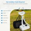 imageYITAHOME Portable Sink Camping Hand Washing Station with 17 L Wash Basin Stand and Carry Bag Rolling Wheels Soap Dispenser Towel Holder for Outdoor Travel Boat Gather Garden WorksiteSinkBag