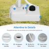 imageYITAHOME Portable Sink Camping Hand Washing Station with 17 L Wash Basin Stand and Carry Bag Rolling Wheels Soap Dispenser Towel Holder for Outdoor Travel Boat Gather Garden WorksiteSinkBag