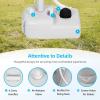 imageYITAHOME Portable Sink Camping Hand Washing Station with 17 L Wash Basin Stand and Carry Bag Rolling Wheels Soap Dispenser Towel Holder for Outdoor Travel Boat Gather Garden WorksiteSinkSewage Tank