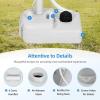 imageYITAHOME Portable Sink Camping Hand Washing Station with 17 L Wash Basin Stand and Carry Bag Rolling Wheels Soap Dispenser Towel Holder for Outdoor Travel Boat Gather Garden WorksiteSink