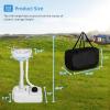 imageYITAHOME Portable Sink Camping Hand Washing Station with 17 L Wash Basin Stand and Carry Bag Rolling Wheels Soap Dispenser Towel Holder for Outdoor Travel Boat Gather Garden WorksiteSinkBag