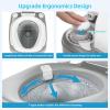imageYITAHOME Portable Toilet Camping Porta Potty 58 Gallon with Diagonal Deepened and Enlargerd Bowl Hand Sprayer Level Indicator Carry Bag Portable Toilet for Adults RV Travel Boat and TripsStandard SeatBagSprayer
