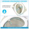 imageYITAHOME Portable Toilet Camping Porta Potty 58 Gallon with Diagonal Deepened and Enlargerd Bowl Hand Sprayer Level Indicator Carry Bag Portable Toilet for Adults RV Travel Boat and TripsExtended Diagonal SeatSprayer