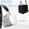 imageYITAHOME Portable Toilet Camping Porta Potty 58 Gallon with Diagonal Deepened and Enlargerd Bowl Hand Sprayer Level Indicator Carry Bag Portable Toilet for Adults RV Travel Boat and TripsStandard SeatBagSprayer