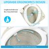 imageYITAHOME Portable Toilet Camping Porta Potty 58 Gallon with Diagonal Deepened and Enlargerd Bowl Hand Sprayer Level Indicator Carry Bag Portable Toilet for Adults RV Travel Boat and TripsDiagonal SeatSprayer