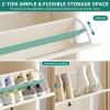 imageYITAHOME Shoe Cabinet with 2 Flip Drawers Entryway Shoe Storage Cabinet with Open Shelves Free Standing Hidden Shoe Rack Storage Organizer for EntrywayHallwayCloset BrownBeige