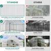 imageYITAHOME10x7x7 Greenhouses Large Walkin Green House Heavy Duty Tunnel Green Houses Outdoor Portable Plant Gardening Upgraded Galvanized Steel Frame Zipper Doors 5 Crossbars Gardensliver