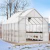 imageYITAHOME10x7x7 Greenhouses Large Walkin Green House Heavy Duty Tunnel Green Houses Outdoor Portable Plant Gardening Upgraded Galvanized Steel Frame Zipper Doors 5 Crossbars Gardensliver