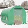 imageYITAHOME10x7x7 Greenhouses Large Walkin Green House Heavy Duty Tunnel Green Houses Outdoor Portable Plant Gardening Upgraded Galvanized Steel Frame Zipper Doors 5 Crossbars GardenGreenhouse