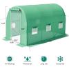 imageYITAHOME10x7x7 Greenhouses Large Walkin Green House Heavy Duty Tunnel Green Houses Outdoor Portable Plant Gardening Upgraded Galvanized Steel Frame Zipper Doors 5 Crossbars GardenGreenhouse