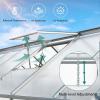 imageYITAHOME10x7x7 Greenhouses Large Walkin Green House Heavy Duty Tunnel Green Houses Outdoor Portable Plant Gardening Upgraded Galvanized Steel Frame Zipper Doors 5 Crossbars Gardensliver