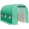 imageYITAHOME 10x65x65ft Greenhouses Large Walkin Green House Heavy Duty Tunnel Green Houses Outdoor Portable Plant Gardening Upgraded Galvanized Steel Frame Zipper Doors 5 Crossbars Garden WhiteGreen