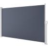 imageYITAHOME 118X 63 Retractable Side Awning Folding Privacy Screen Privacy Fence Waterproof UVResistant Privacy Awning Outdoor for Garden Deck Patio Pools Balcony Gray