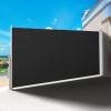 imageYITAHOME 118X 71 Retractable Side Awning Privacy Screen Privacy Fence Waterproof UVResistant Awning Outdoor for Garden Deck Patio Pools Balcony Black
