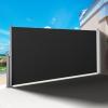 imageYITAHOME 118X 78 Retractable Side Awning Folding Privacy Screen Fence Waterproof UVResistant Privacy Awning Outdoor for Garden Deck Patio Pools Balcony Black
