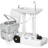 imageYITAHOME Portable Sink and Portable Toilet 30L Camping Sink ampamp 528 Gallon Camping Toilet With Level Indicator and Hand Sprayer for Adults The Elders Indoor Outdoor RV Travel Boat Wedding