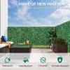 imageYITAHOME 24 PCS 20quotx20quot Artificial Grass Wall Boxwood Hedge Wall Panels Artificial Grass Backdrop Wall Privacy Fence with UV Protection for Outdoor Indoor Garden Fence Backyard24 Pieces