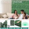 imageYITAHOME 24 PCS 20quotx20quot Artificial Grass Wall Boxwood Hedge Wall Panels Artificial Grass Backdrop Wall Privacy Fence with UV Protection for Outdoor Indoor Garden Fence Backyard24 Pieces
