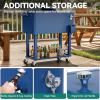 imageYITAHOME 80 Quart Patio Cooler Cart with Bottle Opener Drainage Portable Rolling Beverage Cart for Outdoor Drink Cooler Pool Deck Party BBQ CookoutsNavy