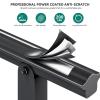 imageYITAHOME Handrails for Outdoor Steps34 Step Stair Railing Outdoor 402quot Length BlackPorch Wrought Iron Railing Adjustable Angle Safety Handrails Suitable for BalconiesParksResidential Steps