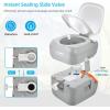 imageYITAHOME Portable Sink for Washing Hands and Camping Toilet 30L Portable Sink ampamp 58 Gallon Portable RV Toilet with Level Indicator and Rotatable Spout for Outdoor Indoor Travel Boat Worksite