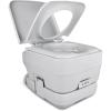 imageYITAHOME 26 Gallon Portable Travel Toilet RV Potty with Detachable Tank Double Outlet Water Spout Handle Flush Pump for Camping Boating Hiking Trips