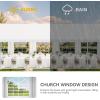 imageYITAHOME 20x40FT Party Tent Heavy Duty Wedding Tent Event Shelters Outdoor Canopy Upgraded Galvanized Steel Carport with Removable Sidewall Windows for Commercial and Parties White16x32ft